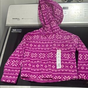 Jumping Beans Pink Patterned Hoodie